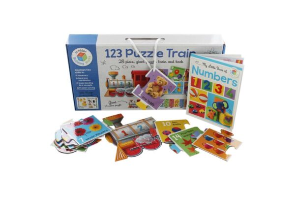 Building Blocks 123 Puzzle Train