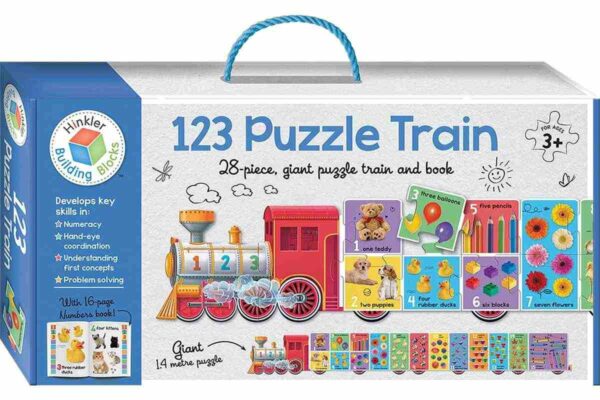 Building Blocks 123 Puzzle Train - Image 2