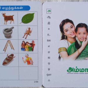 Jumbo Flash Cards-Tamil Alphabets