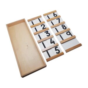 Montessori Seguin’s ten / teen boards