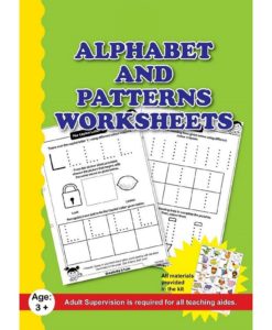 Alphabet And Patterns Worksheets With Sticker