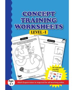 Concept Training Worksheets With Craft Material