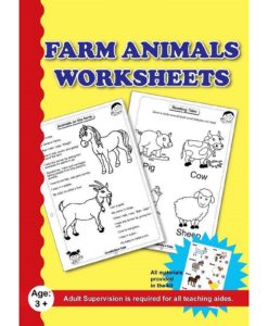 Farm Animals Worksheet With Craft Material