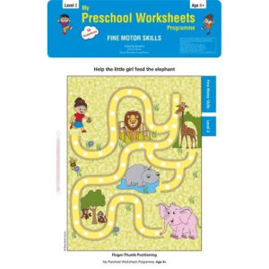 Preschool Worksheets-Fine Motor Skills Level 2