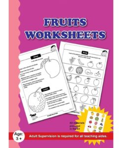Fruits Worksheets With Craft Material