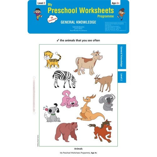 Preschool Worksheets - General Knowledge Level 2