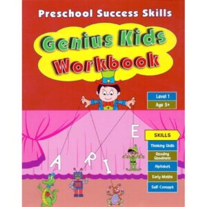 Preschool Success Skills-Genius Kids Workbook-Level 1-3 Years+