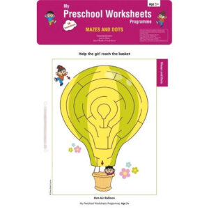 Preschool Worksheets-Mazes and Dots