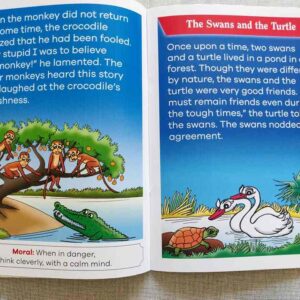 Panchatantra Monkey and Crocodile/Swans and Turtle 2in1
