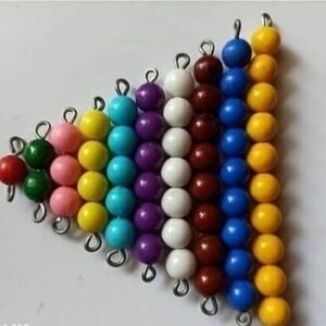 Montessori Colored Bead Stairs