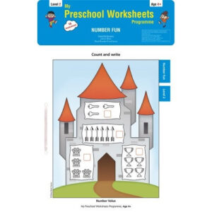 Preschool Worksheets-Number Fun Level 2