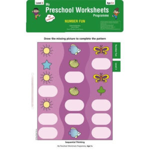 Preschool Worksheets-Number Fun Level 3