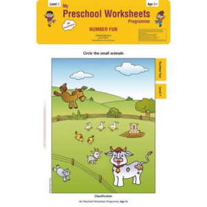 Preschool Worksheets-Number Fun Level 1