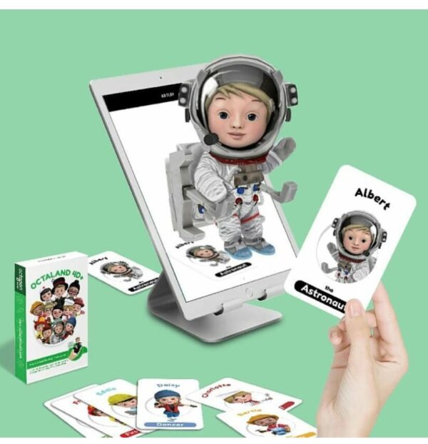 Octaland 4D+ Flash Cards