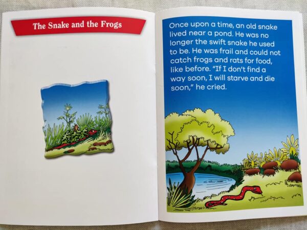 Panchatantra Owl and Swan/Snake and Frogs 2in1 - Image 2