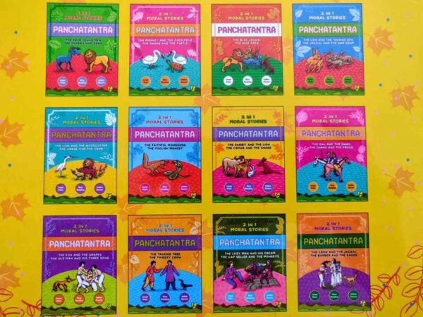 Panchatantra Crow and Jackal/Barber and Sages 2in1 - Image 3