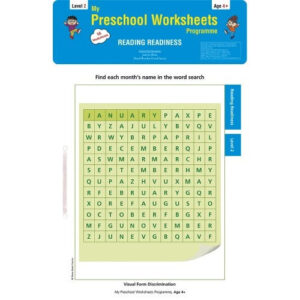 Preschool Worksheets-Reading Readiness Level 2