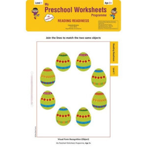 Preschool Worksheets-Reading Readiness Level 1