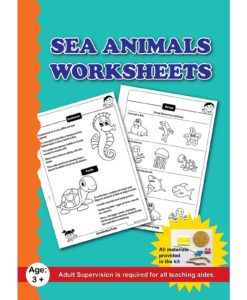 Sea Animals Worksheets With Craft Material
