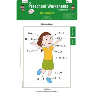 Preschool Worksheets-Self Concept Level 3