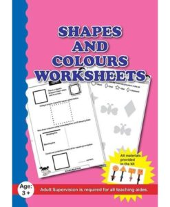 Shapes And Colours Worksheets With Craft Material