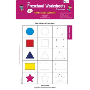 Preschool Worksheets-Shapes and Colours