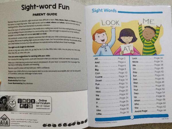 Sight Word Fun-An I Know it! Book - Image 2