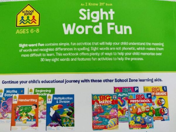 Sight Word Fun-An I Know it! Book - Image 6