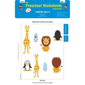 Preschool Worksheets-Thinking Skills Level 2