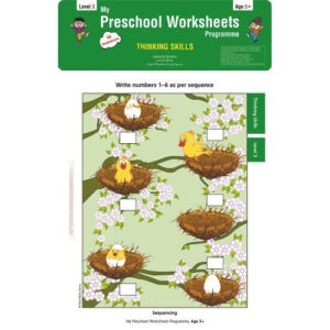 Preschool Worksheets-Thinking Skills Level 3