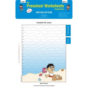 Preschool Worksheets-Writing Pattern Level 2