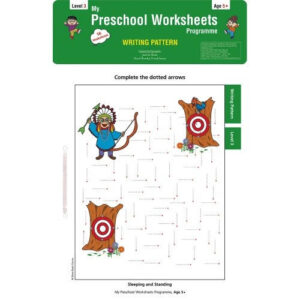 Preschool Worksheets-Writing Pattern Level 3