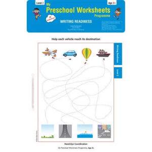 Preschool Worksheets-Writing Readiness Level 2