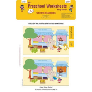 Preschool Worksheets – Writing Readiness Level 1