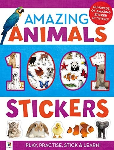 1001 Stickers Amazing Animals