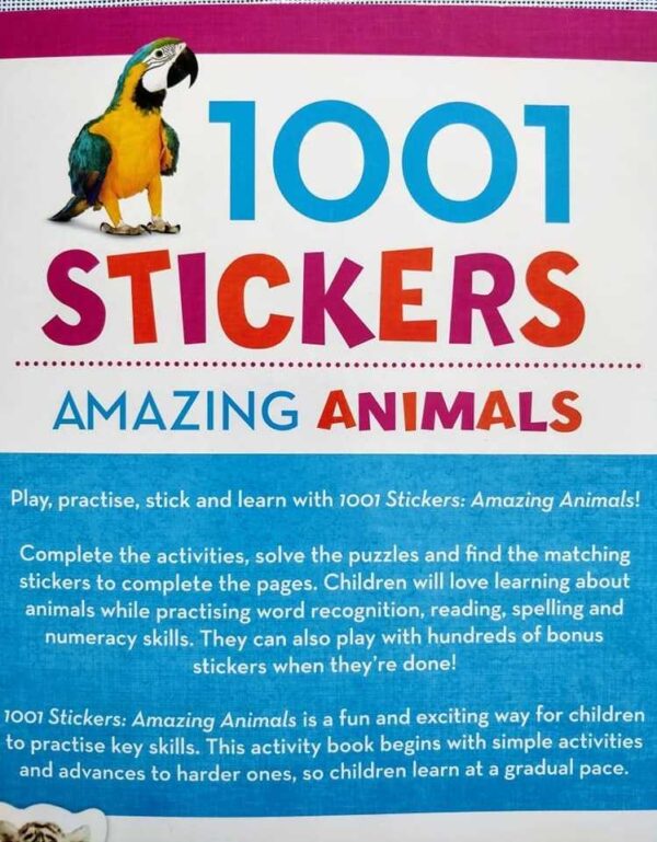 1001 Stickers Amazing Animals - Image 6
