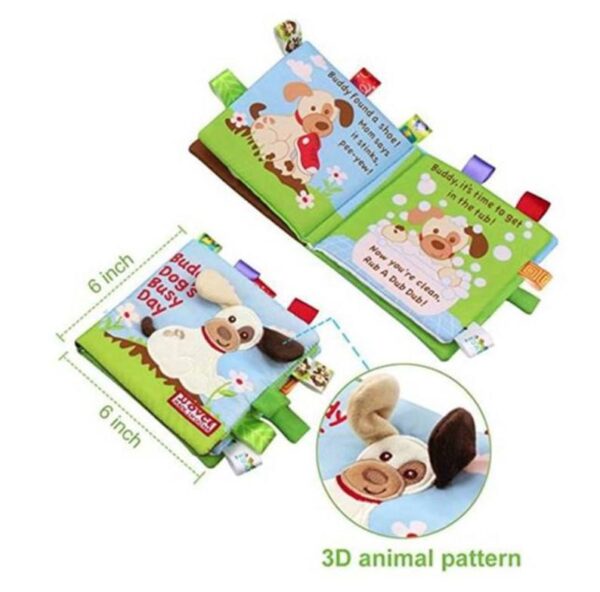 Cloth Book-Buddy Dog's Busy Day - Image 2