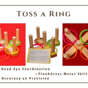 Toss A Ring Montessori Toy