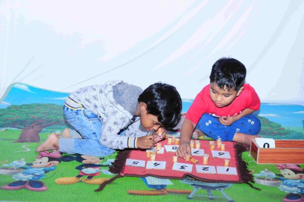 Cards and Counters Montessori Toy