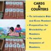 Cards and Counters Montessori Toy - Image 2