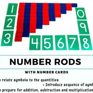 Montessori Number Rods
