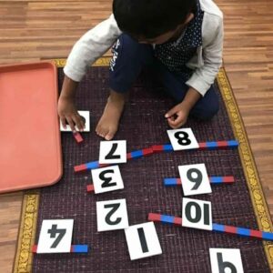 Montessori Number Rods