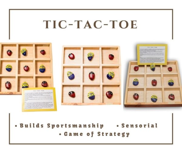 Tic Tac Toe Montessori Toy