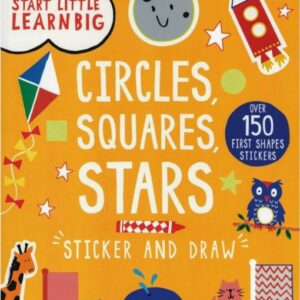 Circles Squares Stars Sticker And Draw