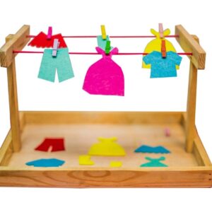 Cloth Dryer Board Montessori Toy