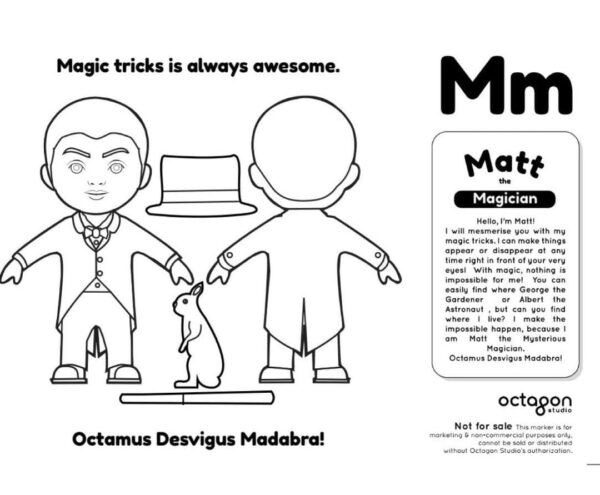 Octaland 4D+ Colour Me Book - Image 3