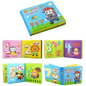 Digital Recognition Plastic Bath Book