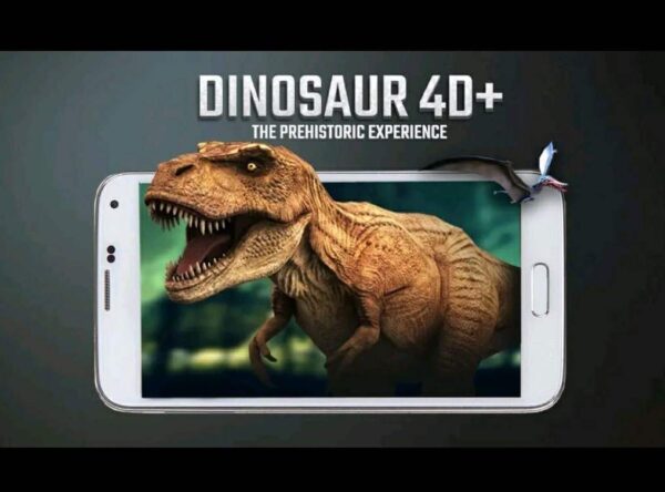 Dinosaur 4D+ Flash Cards
