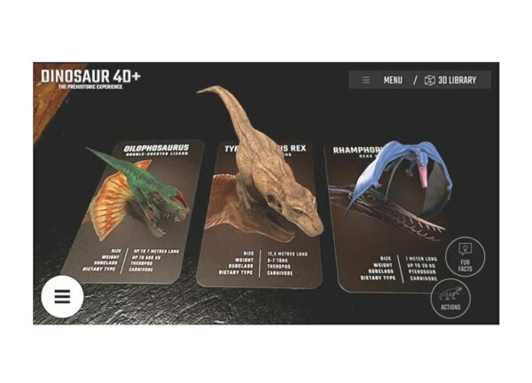 Dinosaur 4D+ Flash Cards - Image 4