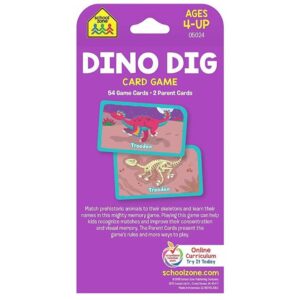 Dino Dig Card Game